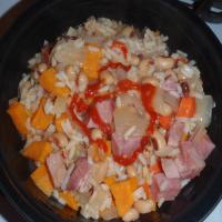 Senegalese sweet potato, rice and beans stew_image
