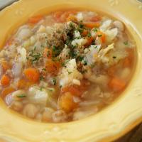 Cannellini and Cabbage Soup image