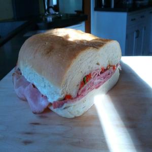 Super Bowl Italian Submarine Sandwich image