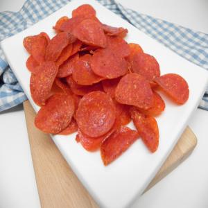Air Fryer Pepperoni Chips image