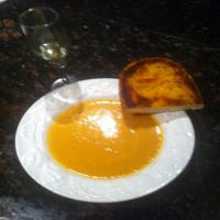 Pumpkin Garlic Soup image