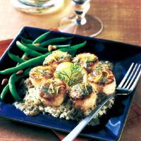 Seared Scallops with Lemon and Dill image