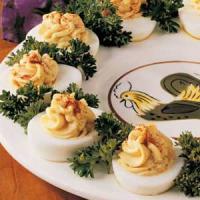 Lemon-Curry Deviled Eggs image