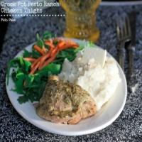 Crock Pot Pesto Ranch Chicken Thighs Recipe - (4.5/5) image
