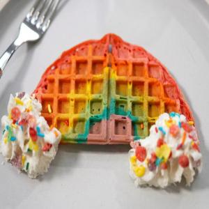 Sunny's Rainbow and Tie-Dye Waffles_image