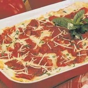 Roasted Red Pepper Lasagna_image