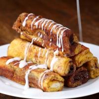 Cinnamon Roll French Toast Roll-up Recipe by Tasty image