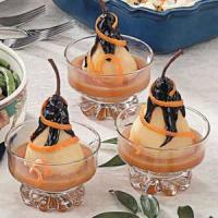 Orange Poached Pears image
