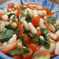 Tomato, Mint and Cannellini Bean Salad image