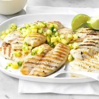 Grilled Tilapia with Pineapple Salsa_image