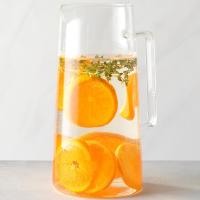 Tangerine and Thyme Infused Water image