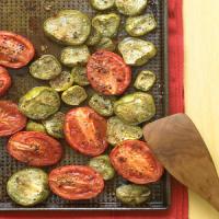Slow-Roasted Tomatillos and Tomatoes image