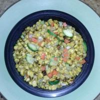 Colorful Roasted Corn Salad_image