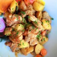 Russian Chicken Stew with Potatoes and Vegetables image