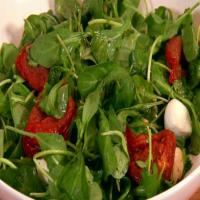 Roasted Tomato, Arugula and Mozzarella Salad_image