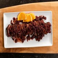Roast Duck Breast With Dried Cherries and Port_image