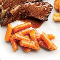 Carrots Braised in Beer and Carrot Juice_image