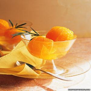 Oranges with Dessert Wine and Rosemary image