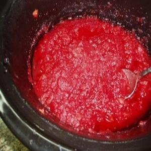 Crock Pot Red Hot Applesauce image
