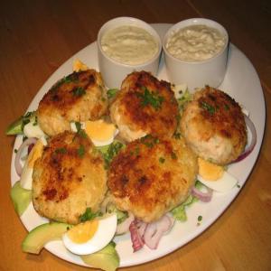Cod Patties With Two Dipping Sauces_image