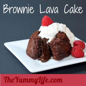 Microwave Brownie Lava Cake_image