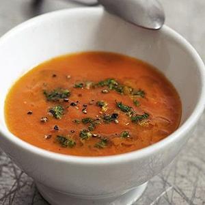 Tomato soup with gremolata image