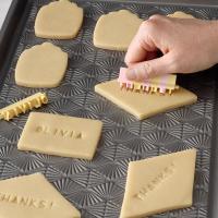 Letter-Stamped Butter Cookies_image