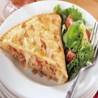 Sausage and roasted pepper calzone_image