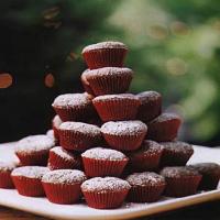 Mini Brownie Cupcakes image