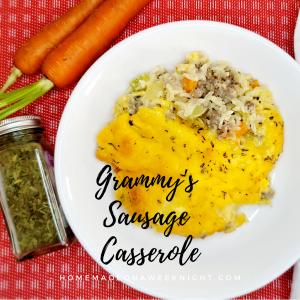 Grammy's Sausage Casserole - Homemade on a Weeknight_image