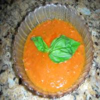 Roasted Tomato Soup With Basil_image