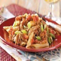 Barbecue Pork and Penne Skillet Recipe image