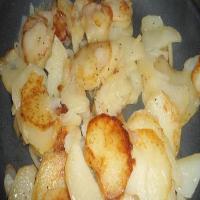 Olive Oil Stir Fry Potatoes and Onions_image