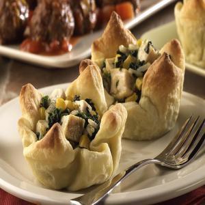 Chicken and Spinach Cups_image