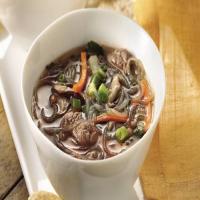 Asian Beef and Noodle Soup image