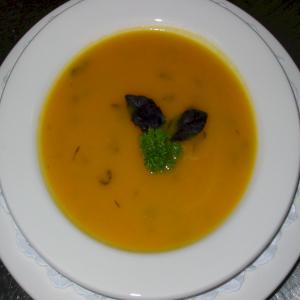 Butternut Pumpkin, Rosemary and Ginger Soup image