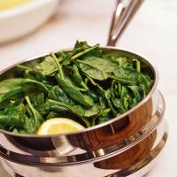 Steamed Baby Spinach image