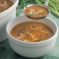 Carrot, lentil & orange soup image