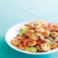 Spicy Shrimp with Lime and Cilantro image