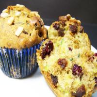 Fruit and Nut Zucchini Muffins_image