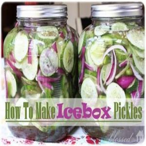 Icebox Pickles Recipe - (3.9/5)_image