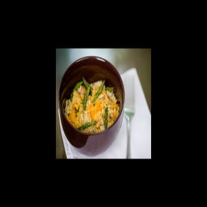 Chicken Cheddar Rice with Asparagus_image