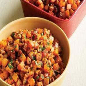Sauteed Butternut Squash with Garlic, Ginger & Spices_image