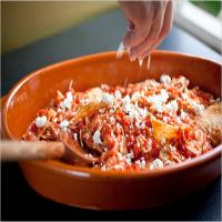 Red Chilaquiles With Chicken_image