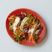 Grilled Cabbage and Corned Beef Wedge Salad image