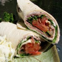 Roast Beef and Chevre Wrap (Goat Cheese)_image