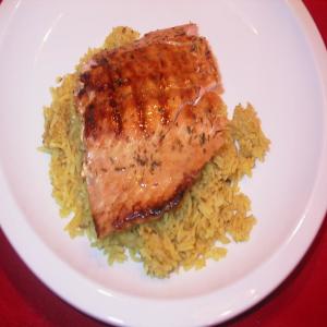 Barbecued Salmon image