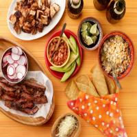 Sweet-and-Spicy Chicken and Steak Taco Bar image