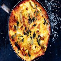 Roasted Pumpkin, Marjoram, and Blue Cheese Frittata image