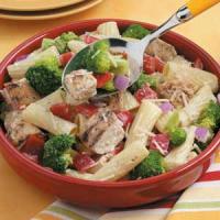 Grilled Chicken Pasta Salad for Two image